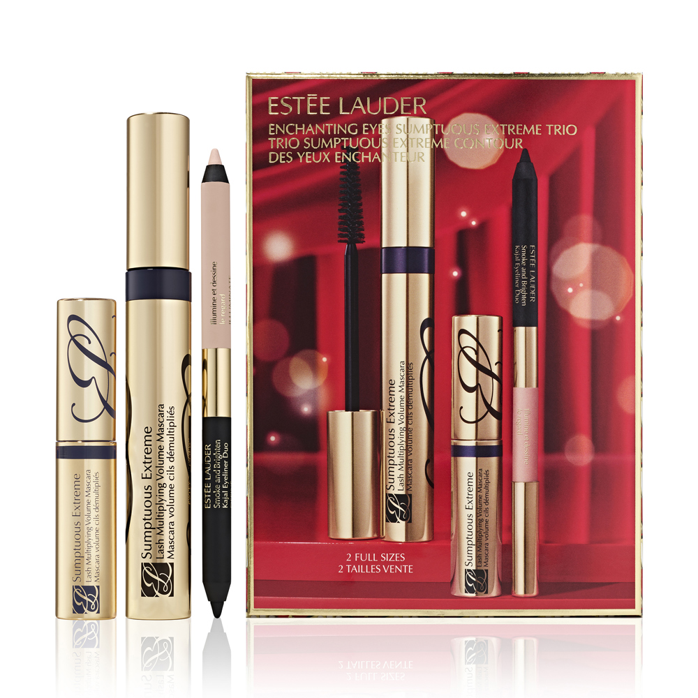 Estée Lauder Enchanting Eyes Sumptuous Extreme Mascara 3-Piece Gift Set (Worth £73)